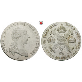 Römisch Deutsches Reich, Joseph II., Kronentaler 1784, f.vz