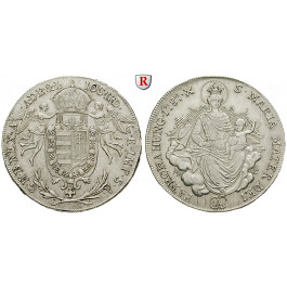 Römisch Deutsches Reich, Joseph II., 1/2 Madonnentaler 1787, vz