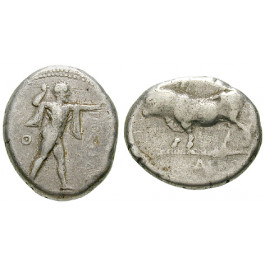 Italien-Lukanien, Poseidonia, Stater 420-410 v.Chr., ss+/ss