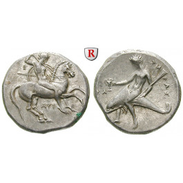 Italien-Kalabrien, Taras (Tarent), Didrachme 332-302 v.Chr., vz