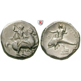 Italien-Kalabrien, Taras (Tarent), Didrachme 332-302 v.Chr., vz/vz-st