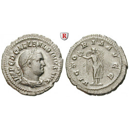 Römische Kaiserzeit, Balbinus, Denar 238, vz