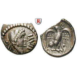 Britannien, Atrebates, Epaticcus, Silbereinheit ca. 25-35, f.vz