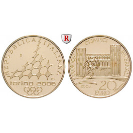 Italien, Republik, 20 Euro 2005, 5,81 g fein, PP