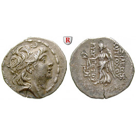 Syrien, Königreich der Seleukiden, Antiochos VII., Drachme 138-129 v.Chr., ss-vz