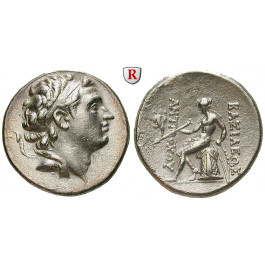 Syrien, Königreich der Seleukiden, Antiochos III., Tetradrachme 192-187 v.Chr., vz/ss-vz