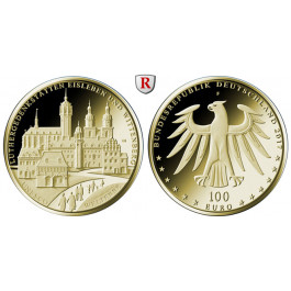 Bundesrepublik Deutschland, 100 Euro 2017, nach unserer Wahl, D-J, 15,55 g fein, st