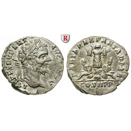 Römische Kaiserzeit, Septimius Severus, Denar 195, ss-vz