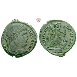 Römische Kaiserzeit, Constantinus I., Follis 323-324, vz/vz-st