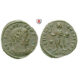 Römische Kaiserzeit, Constantinus I., Follis 316, vz