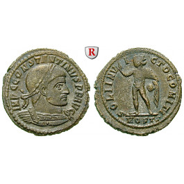 Römische Kaiserzeit, Constantinus I., Follis 312-313, vz