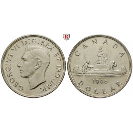 Kanada, George VI., Dollar 1946, vz
