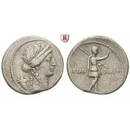 Römische Republik, Octavian, Denar 32-31v.Chr., ss-vz