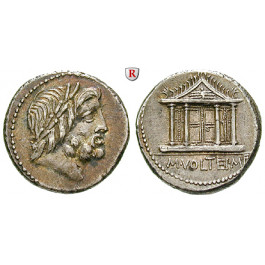 Römische Republik, M. Volteius, Denar 78 v.Chr., ss-vz/vz