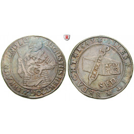 Braunschweig, Braunschweig-Wolfenbüttel, August der Jüngere, Reichstaler 1643, ss+