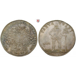 Braunschweig, Braunschweig-Wolfenbüttel, August Wilhelm, Reichstaler 1718, ss+