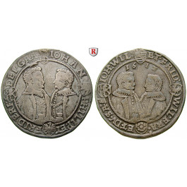 Sachsen, Sachsen-Altenburg, Johann Philipp und seine Brüder, Reichstaler 1612, ss