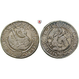 Sachsen, Gemeinschaftliche Prägungen, Johann Friedrich und Moritz, Taler 1546, ss+