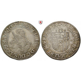 Sachsen, Albertinische Linie, Moritz, Taler 1550, ss+