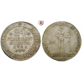 Braunschweig, Braunschweig-Wolfenbüttel, Karl Wilhelm Ferdinand, 24 Mariengroschen 1785, ss-vz/vz
