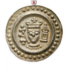 Ulm, Reichsstadt, Königliche Münzstätte, Friedrich II., Brakteat, st