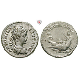 Römische Kaiserzeit, Caracalla, Denar 202, vz/ss-vz