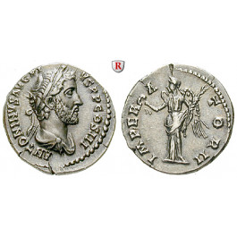 Römische Kaiserzeit, Antoninus Pius, Denar 143-144, vz