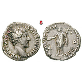 Römische Kaiserzeit, Antoninus Pius, Denar 153-154, ss+