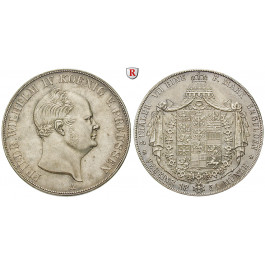 Brandenburg-Preussen, Königreich Preussen, Friedrich Wilhelm IV., Vereinsdoppeltaler 1854, f.vz/vz+