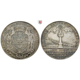 Braunschweig, Braunschweig-Wolfenbüttel, Karl, Reichstaler 1752, ss-vz