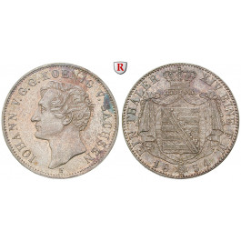 Sachsen, Königreich Sachsen, Johann, Taler 1854, vz