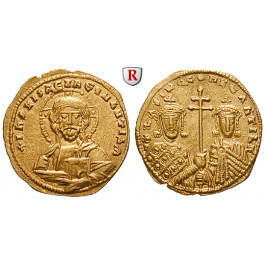 Byzanz, Basilius II. und Constantinus VIII., Tetarteron nomisma 977-989, vz+/vz