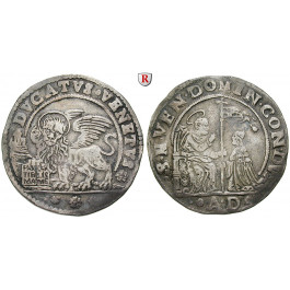 Italien, Venedig, Domenico Contarini, Ducato nuovo o.J. (1666-1667), ss+