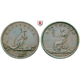 Australien, Victoria, Token 1851, ss