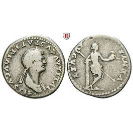 Römische Kaiserzeit, Julia Titi, Tochter des Titus, Denar 80-81, ss