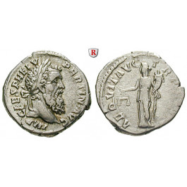 Römische Kaiserzeit, Pertinax, Denar 193, f.vz/ss