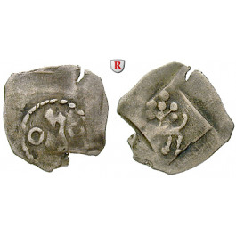 Landshut, Herzogl.-Niederbayer. Mzst., Ludwig IV., der Bayer, Pfennig o.J., ss