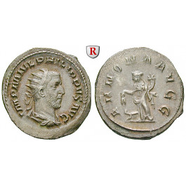 Römische Kaiserzeit, Philippus I., Antoninian, ss-vz