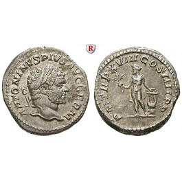Römische Kaiserzeit, Caracalla, Denar 215, vz