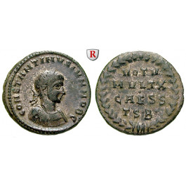 Römische Kaiserzeit, Constantinus II., Caesar, Follis 318-319, ss-vz
