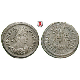 Römische Kaiserzeit, Constans, Bronze 348-350, vz