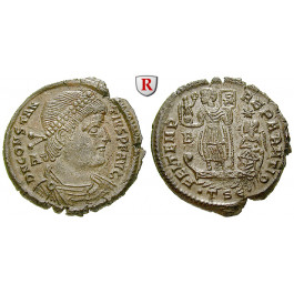 Römische Kaiserzeit, Constantius II., Bronze 350-355, vz