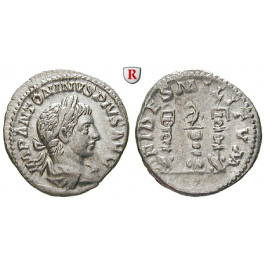 Römische Kaiserzeit, Elagabal, Denar 218-222, vz