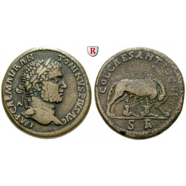 Römische Provinzialprägungen, Pisidien, Antiochia, Caracalla, Bronze 211-217, ss