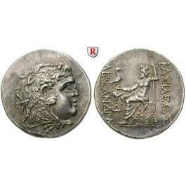 Makedonien, Königreich, Alexander III. der Grosse, Tetradrachme 175-125 v.Chr., f.vz