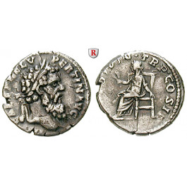 Römische Kaiserzeit, Pertinax, Denar 193, ss+/ss