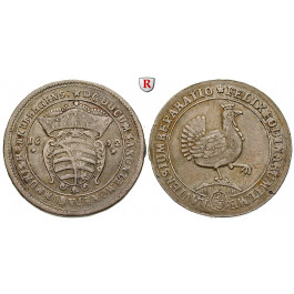 Henneberg, Grafschaft, Gemeinschaftlich mit Sachsen, 2/3 Taler 1692, ss+