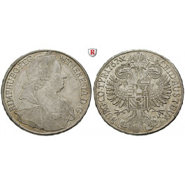 Römisch Deutsches Reich, Maria Theresia, Konventionstaler 1767, ss-vz