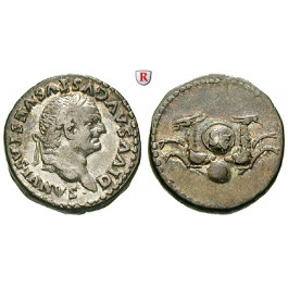 Römische Kaiserzeit, Vespasianus, Denar 80-81, ss-vz