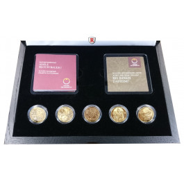 Österreich, 2. Republik, Satz 2012-2016, 49,99 g fein, PP